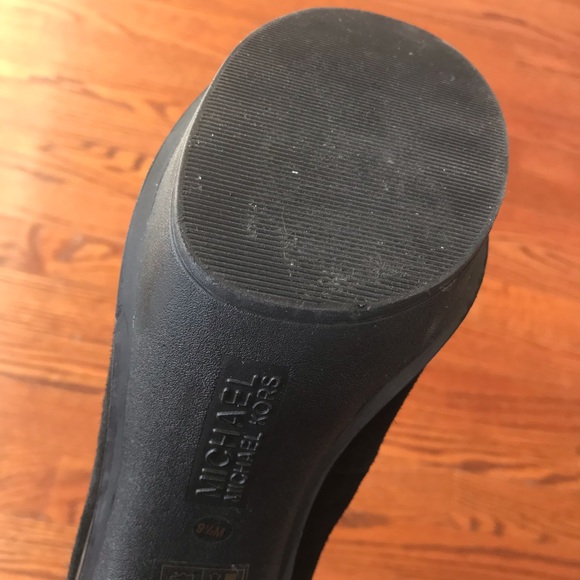 Michael Kors high heels leather ankle boot - Picture 6 of 8